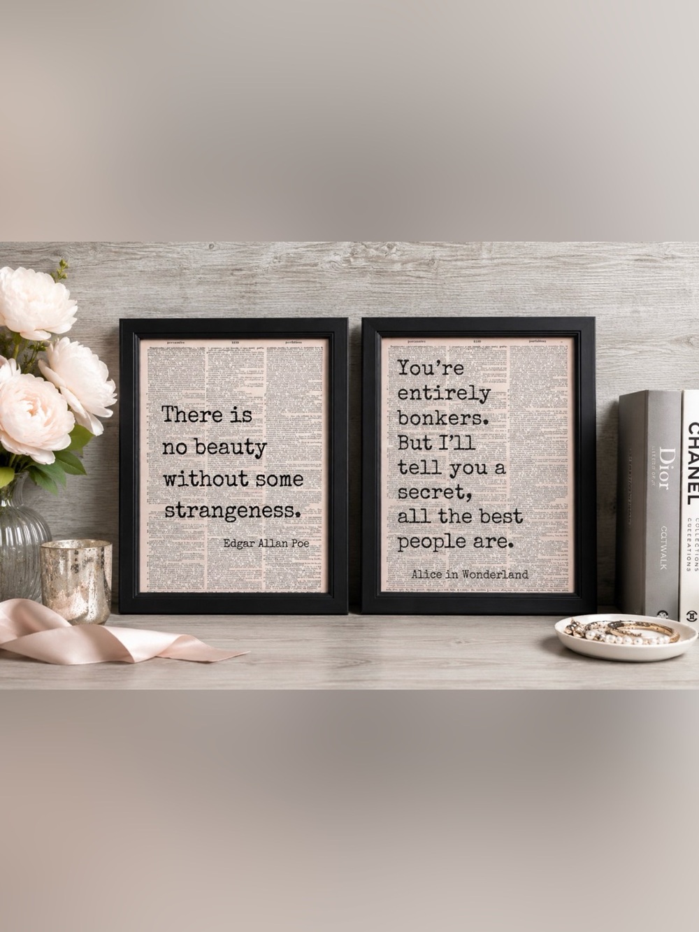 Framed Quote Art Set